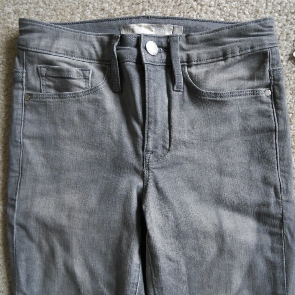Athleta Sculptek Skinny Quartz Wash Jeans size 0 - Picture 2 of 4